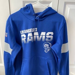 NFL Nike on-field apparel, Los Angeles Rams hoodie size medium
